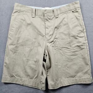 Y2K Old Navy Bermuda Shorts Size 35 Khaki Beige Preppy New Money